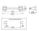 Delta 77655-CZ Stryke Tissue Holder 