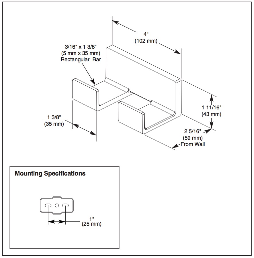Delta 77736 Vero Double Robe Hook 
