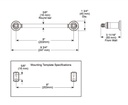 Delta 78408-SS 8" Towel Bar