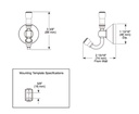 Delta 78435 Double Robe Hook