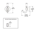 Delta 78435-CZ Double Robe Hook