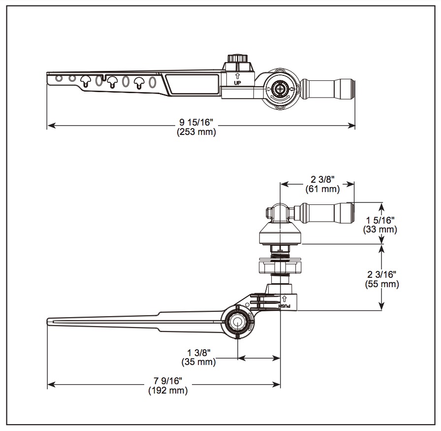 Delta 78460-CZ Tank Lever