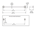 Delta 78918-SS Tetra 18" Towel Bar