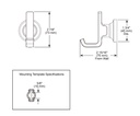 Delta 78935 Tetra Robe Hook
