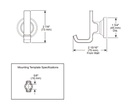 Delta 78935-BL Tetra Robe Hook