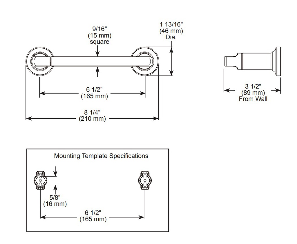 Delta 78955-BL Tetra Tissue Holder