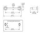Delta 78955-BL Tetra Tissue Holder