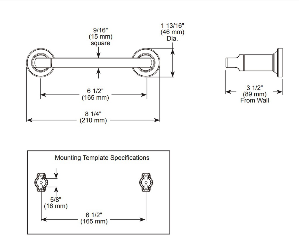 Delta 78955-SS Tetra Tissue Holder