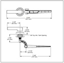 Delta 78960-SS Tetra Tank Lever