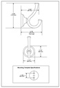 Delta 79735-RB Cassidy Robe Hook Single 