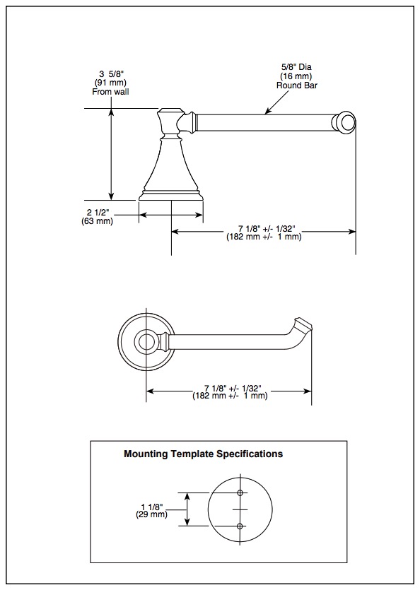 Delta 79750-CZ Cassidy Tissue Holder 