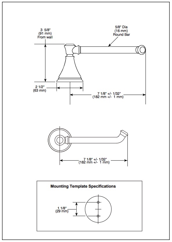 Delta 79750-PN Cassidy Tissue Holder 