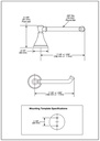 Delta 79750-PN Cassidy Tissue Holder 