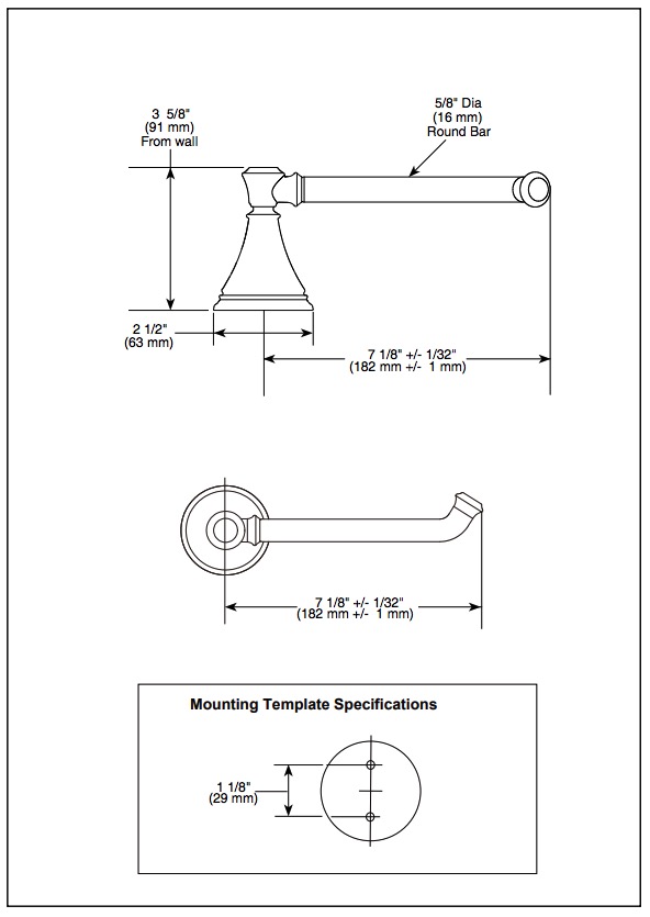 Delta 79750-RB Cassidy Tissue Holder 