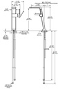 Delta 799-PR-DST Single Handle Vessel Faucet Drain