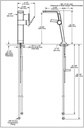 Delta 799-SS-PR-DST Single Handle Vessel Faucet Drain