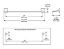 Delta 79918-BL Pivotal 18" Towel Bar 