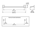 Delta 79930-BL Pivotal 30" Towel Bar 
