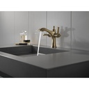 Delta 856-CZ-DST Dorval Single Hole Monoblock Bathroom Faucet 
