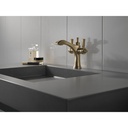 Delta 856-CZ-DST Dorval Single Hole Monoblock Bathroom Faucet 