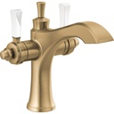 Delta 856-GS-DST Dorval Single Hole Monoblock Bathroom Faucet 