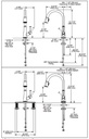 Delta 9110-AR-DST Westville Pull-Down Kitchen 1L