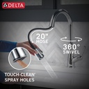 Delta 9110-DST Westville Pull-Down Kitchen 1L