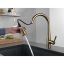 Delta 9113-CZ-DST Single Handle Pull-Down Kitchen Faucet Cz