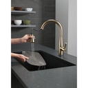Delta 9113T-CZ-DST Single Handle Pull-Down Kitchen Faucet With Touch2O Cz