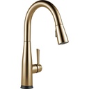 Delta 9113T-CZ-DST Single Handle Pull-Down Kitchen Faucet With Touch2O Cz