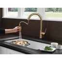 Delta 9159T-CZ-DST Trinsic Pull-Down Kitchen Faucet W/T2O 