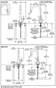 Delta 9159T-DST Trinsic Pull-Down Kitchen Faucet W/T2O 
