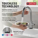 Delta 9159TL-AR-DST Pulldown Touchless Kitchen Faucet Arctic Stainless