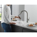 Delta 9159TL-KS-DST Pulldown Touchless Kitchen Faucet Black Stainless