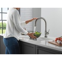 Delta 9159TL-KS-DST Pulldown Touchless Kitchen Faucet Black Stainless