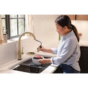Delta 9159TLV-CZ-DST Pulldown Touchless Voiceiq Kitchen Faucet Matte Black