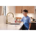 Delta 9159TLV-CZ-DST Pulldown Touchless Voiceiq Kitchen Faucet Matte Black