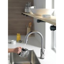 Delta 9159TV-AR-DST Trinsic Voiceiq Single-Handle Pull-Down Kitchen Faucet Touch2O 