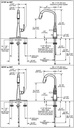 Delta 9176T-BL-DST Touch2O Pd Kitchen 1L