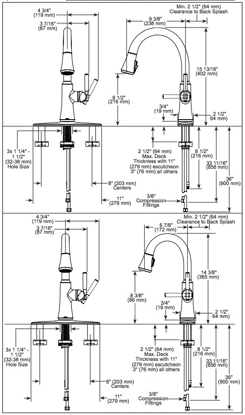 Delta 9179-AR-DST Coranto Single Handle Pull-Down Shieldspray 