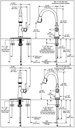 Delta 9179-CZ-DST Single Handle Pull-Down Shieldspray Cz