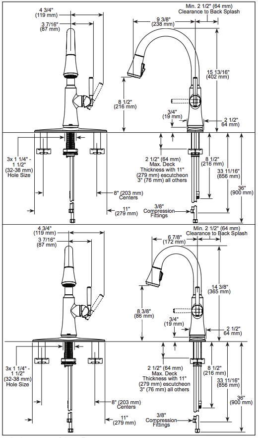 Delta 9179-RB-DST Coranto Single Handle Pull-Down Shieldspray 