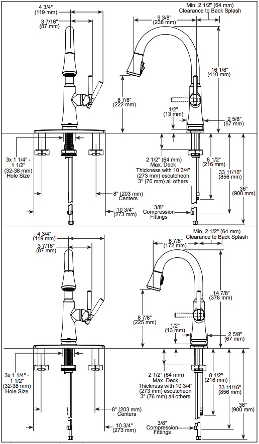 Delta 9179T-AR-DST Coranto Single Handle Pull-Down Touch And Shieldspray 