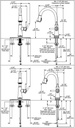 Delta 9179T-DST Coranto Single Handle Pull-Down Touch And Shieldspray 