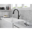 Delta 9179TL-BL-DST Coranto Pulldown Touchless Kitchen Faucet Matte Black