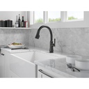 Delta 9179TL-BL-DST Coranto Pulldown Touchless Kitchen Faucet Matte Black