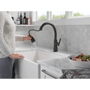 Delta 9179TL-BL-DST Coranto Pulldown Touchless Kitchen Faucet Matte Black
