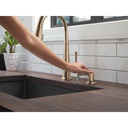 Delta 9182-CZ-PR-DST Emmeline Shieldspray Pull-Down Kitchen Faucet 1L 