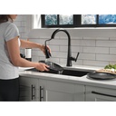 Delta 9182T-BL-DST Emmeline Touch 2O Pull-Down Kichen Faucet 1L W/Shieldspray 