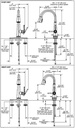 Delta 9182T-BL-DST Emmeline Touch 2O Pull-Down Kichen Faucet 1L W/Shieldspray 